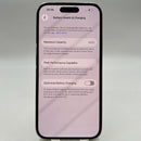 iPhone 14 Pro 128GB အနက်ရောင် 98% ဘက်ထရီ 100% နိုင်ငံတကာ AU မှ (AU ဆင်းမ်ကတ်အသုံးမပြုပါ - ဘက်ထရီကို အစားထိုးပါ၊ အနားစွန်းများပေါ်တွင် ခြစ်ရာများ၊ 3x အစက်များ) - HH1572 