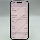 iPhone 14 Pro 128GB အနက်ရောင် 98% ဘက်ထရီ 100% နိုင်ငံတကာ AU မှ (AU ဆင်းမ်ကတ်အသုံးမပြုပါ - ဘက်ထရီကို အစားထိုးပါ၊ အနားစွန်းများပေါ်တွင် ခြစ်ရာများ၊ 3x အစက်များ) - HH1572 