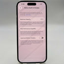 iPhone 14 Pro 128GB အနက်ရောင် 98% ဘက်ထရီ 100% နိုင်ငံတကာ AU မှ (AU ဆင်းမ်ကတ်အသုံးမပြုပါ - ဘက်ထရီကို အစားထိုးပါ၊ အနားစွန်းများပေါ်တွင် ခြစ်ရာများ၊ 3x အစက်များ) - HH1572 