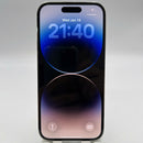 iPhone 14 Pro 128GB အနက်ရောင် 98% ဘက်ထရီ 100% နိုင်ငံတကာ AU မှ (AU ဆင်းမ်ကတ်အသုံးမပြုပါ - ဘက်ထရီကို အစားထိုးပါ၊ အနားစွန်းများပေါ်တွင် ခြစ်ရာများ၊ 3x အစက်များ) - HH1572 