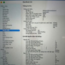 Macbook Air 2024 13.6 in White Apple M3/ RAM 8GB/ SSD 512GB 99% ဘက်ထရီ 100% 11 ကြိမ် BPTN 