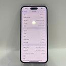 iPhone 14 Pro Max 128GB ခရမ်းရောင် 98% ဘက်ထရီ 85% Apple International (ခြစ်ရာအစွန်းများ) - HH8952 