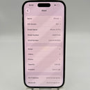 iPhone 14 Pro 128GB အဖြူရောင် 98% ဘက်ထရီ 85% Apple International (0.5x၊ 3x အစက်များ) - HH8159 