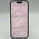 iPhone 14 Pro 128GB အဖြူရောင် 98% ဘက်ထရီ 85% Apple International (0.5x၊ 3x အစက်များ) - HH8159 