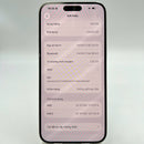 iPhone 15 Pro Max 512GB သဘာဝ 98% ဘက်ထရီ 86% နိုင်ငံတကာ Apple - HH3638 