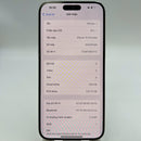 iPhone 15 Pro Max 512GB သဘာဝ 98% ဘက်ထရီ 86% နိုင်ငံတကာ Apple - HH3638 