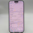 iPhone 16 Pro Max 512GB အနက်ရောင် 98% ဘက်ထရီ 93% Apple International - HH0696 