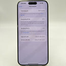 iPhone 15 Pro Max 512GB သဘာဝ 98% ဘက်ထရီ 86% နိုင်ငံတကာ Apple - HH3638 