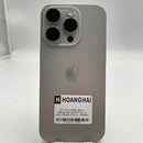 iPhone 15 Pro 128GB အဖြူရောင် 98% ဘက္ထရီ 87% Apple International (LKCH ကင်မရာ၊ ခြစ်ရာများ၊ ကျောညိုရောင်) - HH8953 