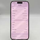 iPhone 15 Pro 128GB အဖြူရောင် 98% ဘက္ထရီ 87% Apple International (LKCH ကင်မရာ၊ ခြစ်ရာများ၊ ကျောညိုရောင်) - HH8953 