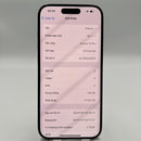 iPhone 15 Pro 128GB အဖြူရောင် 98% ဘက္ထရီ 87% Apple International (LKCH ကင်မရာ၊ ခြစ်ရာများ၊ ကျောညိုရောင်) - HH8953 