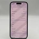 iPhone 14 Pro 128GB ခရမ်းရောင် 98% ဘက္ထရီ 100% စက်ပစ္စည်းသည် ကွန်ရက်အခကြေးငွေအားလုံးကို ပေးချေပြီး Apple International (အစားထိုး ဘက်ထရီ၊ 3x အစက်များ) ကဲ့သို့ အသုံးပြုထားသည် - HH5411 