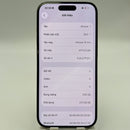 iPhone 15 Pro 128GB အဖြူရောင် 98% ဘက္ထရီ 87% Apple International (LKCH ကင်မရာ၊ ခြစ်ရာများ၊ ကျောညိုရောင်) - HH8953 