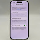 iPhone 14 Pro 128GB ငွေရောင် 98% ဘက္ထရီ 85% International SB (SB မှ SIM မရှိပါ - အစားထိုး ဘက်ထရီ - အစွန်းတွင် ခြစ်ရာများ၊ 0.5x/3x အစက်များ) - HH3747 