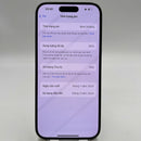 iPhone 15 Pro 128GB အဖြူရောင် 98% ဘက္ထရီ 87% Apple International (LKCH ကင်မရာ၊ ခြစ်ရာများ၊ ကျောညိုရောင်) - HH8953 