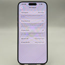 iPhone 15 Pro Max 512GB သဘာဝ 98% ဘက်ထရီ 86% နိုင်ငံတကာ Apple - HH3638 