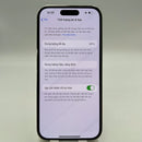 iPhone 14 Pro 128GB ငွေရောင် 98% ဘက္ထရီ 85% International SB (SB မှ SIM မရှိပါ - အစားထိုး ဘက်ထရီ - အစွန်းတွင် ခြစ်ရာများ၊ 0.5x/3x အစက်များ) - HH3747 