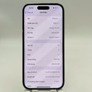 iPhone 14 Pro 128GB ခရမ်းရောင် 98% ဘက္ထရီ 100% စက်ပစ္စည်းသည် ကွန်ရက်အခကြေးငွေအားလုံးကို ပေးချေပြီး Apple International (အစားထိုး ဘက်ထရီ၊ 3x အစက်များ) ကဲ့သို့ အသုံးပြုထားသည် - HH5411 