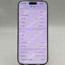 iPhone 16 Pro Max 512GB အနက်ရောင် 98% ဘက်ထရီ 93% Apple International - HH0696 