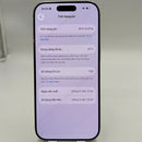 iPhone 16 Pro Max 512GB သဲကန္တာရရွှေ 98% ဘက်ထရီ 91% Apple International (အမှောင်ဘောင်) - HH0764 