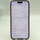 iPhone 14 Pro 128GB ခရမ်းရောင် 98% ဘက္ထရီ 100% စက်ပစ္စည်းသည် ကွန်ရက်အခကြေးငွေအားလုံးကို ပေးချေပြီး Apple International (အစားထိုး ဘက်ထရီ၊ 3x အစက်များ) ကဲ့သို့ အသုံးပြုထားသည် - HH5411 