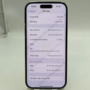 iPhone 14 Pro 128GB ငွေရောင် 98% ဘက္ထရီ 85% International SB (SB မှ SIM မရှိပါ - အစားထိုး ဘက်ထရီ - အစွန်းတွင် ခြစ်ရာများ၊ 0.5x/3x အစက်များ) - HH3747 