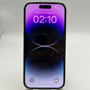 iPhone 14 Pro 128GB ခရမ်းရောင် 98% ဘက္ထရီ 100% စက်ပစ္စည်းသည် ကွန်ရက်အခကြေးငွေအားလုံးကို ပေးချေပြီး Apple International (အစားထိုး ဘက်ထရီ၊ 3x အစက်များ) ကဲ့သို့ အသုံးပြုထားသည် - HH5411 