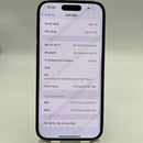 iPhone 14 Pro 128GB ခရမ်းရောင် 98% ဘက္ထရီ 100% စက်ပစ္စည်းသည် ကွန်ရက်အခကြေးငွေအားလုံးကို ပေးချေပြီး Apple International (အစားထိုး ဘက်ထရီ၊ 3x အစက်များ) ကဲ့သို့ အသုံးပြုထားသည် - HH5411 