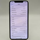 iPhone XS Max 256GB အဖြူရောင် 98% ဘက္ထရီ 100% စက်ပစ္စည်းသည် ကွန်ရက်အခကြေးငွေအားလုံးကို ပေးဆောင်ထားပြီး Apple International (အစားထိုး ဘက်ထရီ၊ 1 ကွက်၊ အစွန်းများပေါ်တွင် ခြစ်ရာများစွာ) - HH9059 