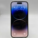 iPhone 14 Pro 256GB အနက်ရောင် 98% ဘက်ထရီ 87% စက်ပစ္စည်းသည် ကွန်ရက်အခကြေးငွေအားလုံးကို ပေးဆောင်ပြီး Apple International (မျက်နှာပြင်ကြီး ခြစ်ရာများ) - HH4418 