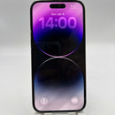 iPhone 14 Pro 128GB ခရမ်းရောင် 98% ဘက္ထရီ 100% စက်ပစ္စည်းသည် ကွန်ရက်အခကြေးငွေအားလုံးကို ပေးချေပြီး Apple International (အစားထိုး ဘက်ထရီ၊ 3x အစက်များ) ကဲ့သို့ အသုံးပြုထားသည် - HH5411 