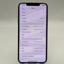 iPhone XS Max 256GB အဖြူရောင် 98% ဘက္ထရီ 100% စက်ပစ္စည်းသည် ကွန်ရက်အခကြေးငွေအားလုံးကို ပေးဆောင်ထားပြီး Apple International (အစားထိုး ဘက်ထရီ၊ 1 ကွက်၊ အစွန်းများပေါ်တွင် ခြစ်ရာများစွာ) - HH9059 