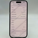 iPhone 14 Pro 256GB အနက်ရောင် 98% ဘက်ထရီ 87% စက်ပစ္စည်းသည် ကွန်ရက်အခကြေးငွေအားလုံးကို ပေးဆောင်ပြီး Apple International (မျက်နှာပြင်ကြီး ခြစ်ရာများ) - HH4418 