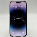 iPhone 14 Pro 128GB ခရမ်းရောင် 98% ဘက္ထရီ 100% စက်ပစ္စည်းသည် ကွန်ရက်အခကြေးငွေအားလုံးကို ပေးချေပြီး Apple International (အစားထိုး ဘက်ထရီ၊ 3x အစက်များ) ကဲ့သို့ အသုံးပြုထားသည် - HH5411 