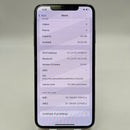 iPhone XS Max 256GB အဖြူရောင် 98% ဘက္ထရီ 100% စက်ပစ္စည်းသည် ကွန်ရက်အခကြေးငွေအားလုံးကို ပေးဆောင်ထားပြီး Apple International (အစားထိုး ဘက်ထရီ၊ 1 ကွက်၊ အစွန်းများပေါ်တွင် ခြစ်ရာများစွာ) - HH9059 