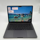 Macbook Pro 2024 14 လက်မ ငွေရောင် Apple M4/ RAM 16GB/ SSD 512GB 99% ဘက်ထရီ 100% BPTN 2 ကြိမ် အားသွင်း 