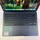 Macbook Air 2022 13.6လက်မ မီးခိုးရောင် M2/ RAM 8GB/ SSD 256GB ဘက်ထရီ 94% BPTA 115 ကြိမ် အားသွင်း 