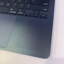 Macbook Air 2022 13.6လက်မ မီးခိုးရောင် M2/ RAM 8GB/ SSD 256GB ဘက်ထရီ 94% BPTA 115 ကြိမ် အားသွင်း 