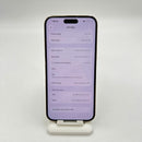 iPhone 14 Pro Max 128GB ခရမ်းရောင် 98% ဘက်ထရီ 85% Apple International (ခြစ်ရာအစွန်းများ) - HH8952 