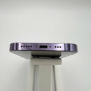 iPhone 14 Pro 128GB ခရမ်းရောင် 98% ဘက္ထရီ 100% စက်ပစ္စည်းသည် ကွန်ရက်အခကြေးငွေအားလုံးကို ပေးချေပြီး Apple International (အစားထိုး ဘက်ထရီ၊ 3x အစက်များ) ကဲ့သို့ အသုံးပြုထားသည် - HH5411 