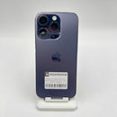 iPhone 14 Pro 128GB ခရမ်းရောင် 98% ဘက္ထရီ 100% စက်ပစ္စည်းသည် ကွန်ရက်အခကြေးငွေအားလုံးကို ပေးချေပြီး Apple International (အစားထိုး ဘက်ထရီ၊ 3x အစက်များ) ကဲ့သို့ အသုံးပြုထားသည် - HH5411 