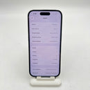 iPhone 14 Pro 128GB ခရမ်းရောင် 98% ဘက္ထရီ 100% စက်ပစ္စည်းသည် ကွန်ရက်အခကြေးငွေအားလုံးကို ပေးချေပြီး Apple International (အစားထိုး ဘက်ထရီ၊ 3x အစက်များ) ကဲ့သို့ အသုံးပြုထားသည် - HH5411 