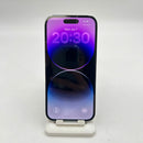 iPhone 14 Pro 128GB ခရမ်းရောင် 98% ဘက္ထရီ 100% စက်ပစ္စည်းသည် ကွန်ရက်အခကြေးငွေအားလုံးကို ပေးချေပြီး Apple International (အစားထိုး ဘက်ထရီ၊ 3x အစက်များ) ကဲ့သို့ အသုံးပြုထားသည် - HH5411 