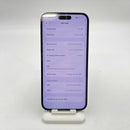 iPhone 14 Pro Max 128GB ခရမ်းရောင် 98% ဘက်ထရီ 85% Apple International (ခြစ်ရာအစွန်းများ) - HH8952 