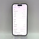 iPhone 14 Pro 128GB ခရမ်းရောင် 98% ဘက္ထရီ 100% စက်ပစ္စည်းသည် ကွန်ရက်အခကြေးငွေအားလုံးကို ပေးချေပြီး Apple International (အစားထိုး ဘက်ထရီ၊ 3x အစက်များ) ကဲ့သို့ အသုံးပြုထားသည် - HH5411 