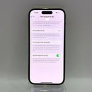 iPhone 14 Pro 128GB ခရမ်းရောင် 98% ဘက္ထရီ 100% စက်ပစ္စည်းသည် ကွန်ရက်အခကြေးငွေအားလုံးကို ပေးချေပြီး Apple International (အစားထိုး ဘက်ထရီ၊ 3x အစက်များ) ကဲ့သို့ အသုံးပြုထားသည် - HH5411 