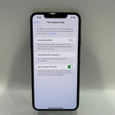 iPhone XS Max 256GB အဖြူရောင် 98% ဘက္ထရီ 100% စက်ပစ္စည်းသည် ကွန်ရက်အခကြေးငွေအားလုံးကို ပေးဆောင်ထားပြီး Apple International (အစားထိုး ဘက်ထရီ၊ 1 ကွက်၊ အစွန်းများပေါ်တွင် ခြစ်ရာများစွာ) - HH9059 