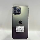 iPhone 13 Pro Max 128GB အစိမ်းရောင် 98% ဘက်ထရီ 86% Apple International (3x အစက်အပြောက်များ၊ အစွန်းများနှင့် မျက်နှာပြင်ပေါ်ရှိ ခြစ်ရာများ) - HH1276 