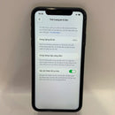 iPhone 11 64GB အနက်ရောင် 98% ဘက်ထရီ 89% စက်ပစ္စည်းသည် ကွန်ရက်ဘေလ်များအားလုံးကို ပေးချေထားပြီး Apple International (LKCH ဘက်ထရီ၊ ခြစ်ရာအစွန်းများ၊ လိမ္မော်ရောင်အစွန်းများ) - HH9158 