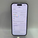 iPhone 14 Pro 256GB အနက်ရောင် 98% ဘက်ထရီ 87% စက်ပစ္စည်းသည် ကွန်ရက်အခကြေးငွေအားလုံးကို ပေးဆောင်ပြီး Apple International (မျက်နှာပြင်ကြီး ခြစ်ရာများ) - HH4418 